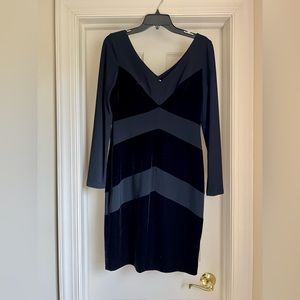 Black velvet Lauren dress